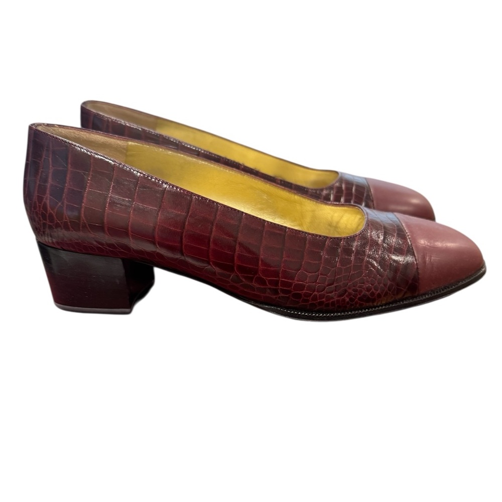 BRUNO MAGLI Chris Crocodile Pump